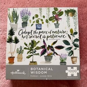 Hallmark Botanical Wisdom Puzzle - Green and Purple